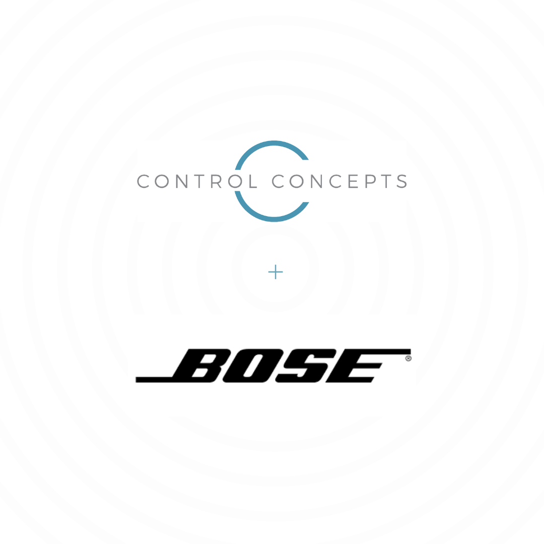 Bose Partners with Control Concepts to Offer Prompt Effective Integration of the Videobar - Concepts