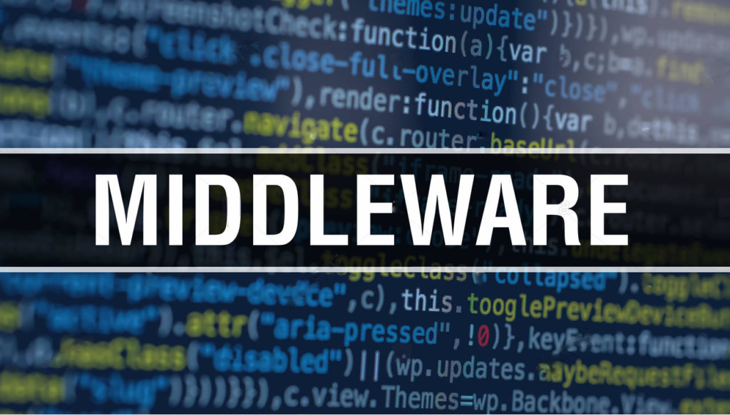 software code featuring middleware